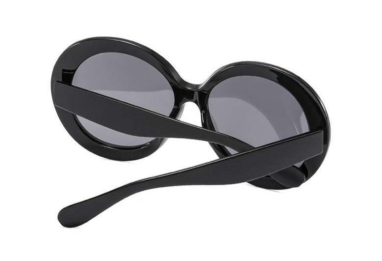 Pre Order:  Oversized Gradient Round Sunglasses