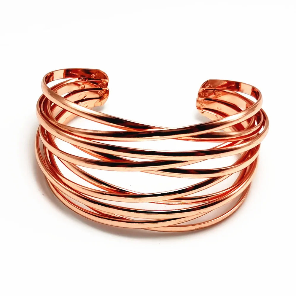 Pre Order:  Stacked Thin Cuff Bracelet