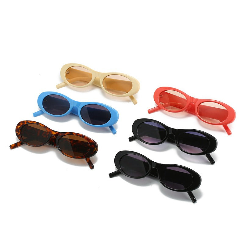 Pre Order:  Retro Small Frame Oval UV400 Sunglasses