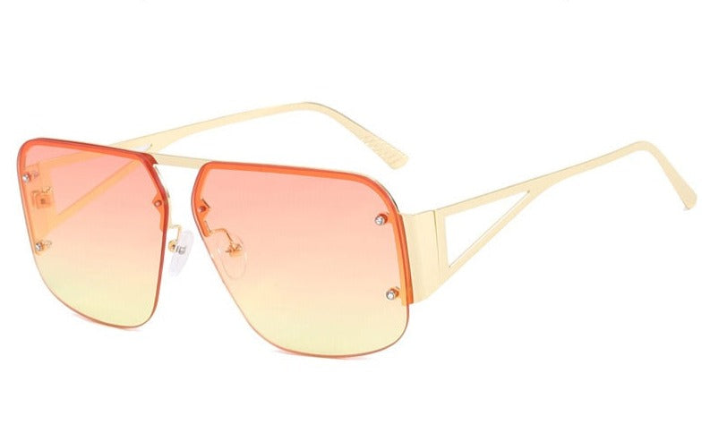 Pre Order:  Rimless UV400 Aviator Sunglasses