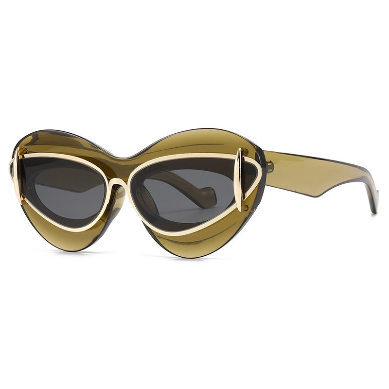 Pre Order:  Double Cat Eye Sunglasses