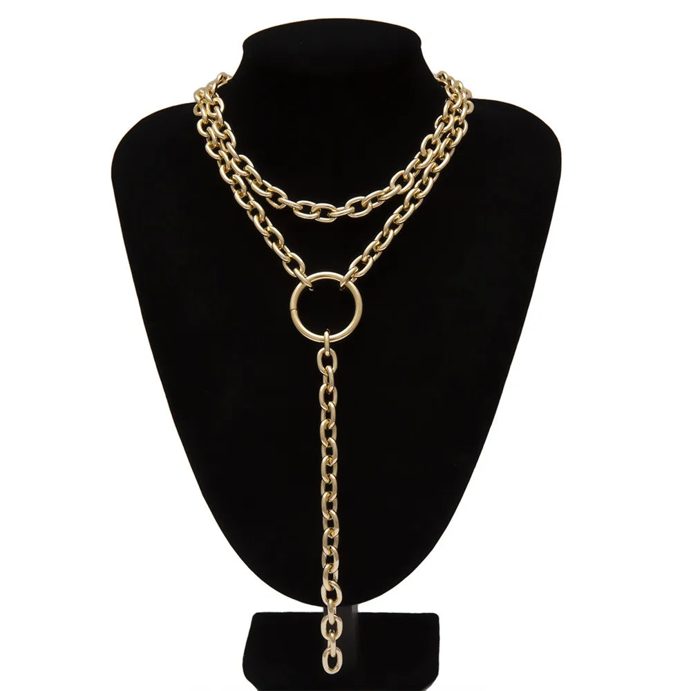 Pre Order:  Long Chain Pendant Necklace