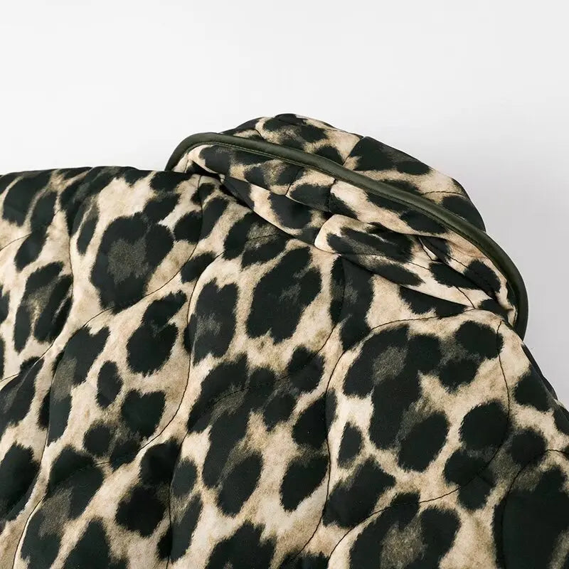 Pre Order:  Leopard Printed Loose Jacket