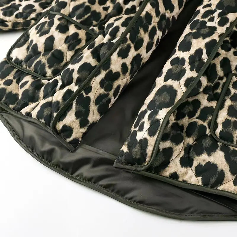 Pre Order:  Leopard Printed Loose Jacket