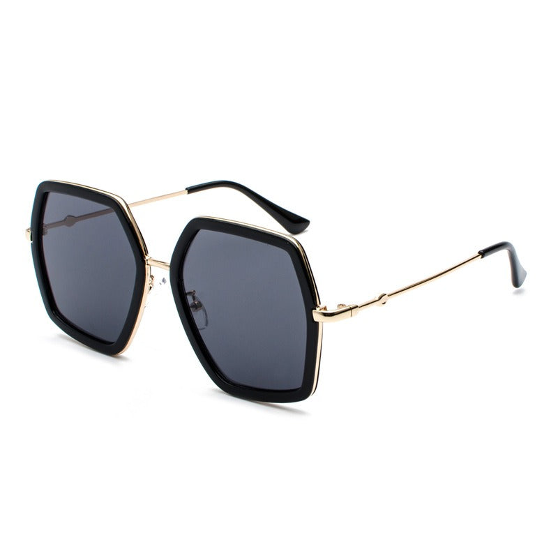 Pre Order:  Metal Large Frame Sunglasses