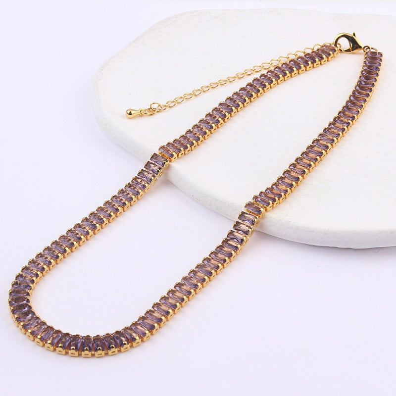 Pre Order:  Claw Chain Zircon Necklace