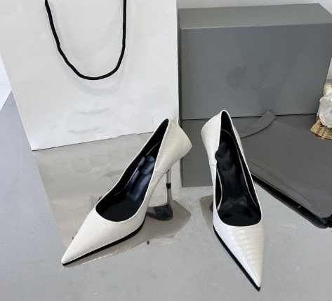 Pre Order:  Pointy Toe Genuine Leather Stiletto Pumps