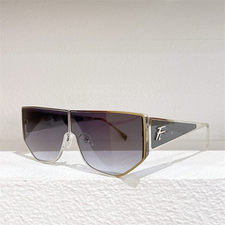 Pre Order:  Geometric One-Piece Sunglasses