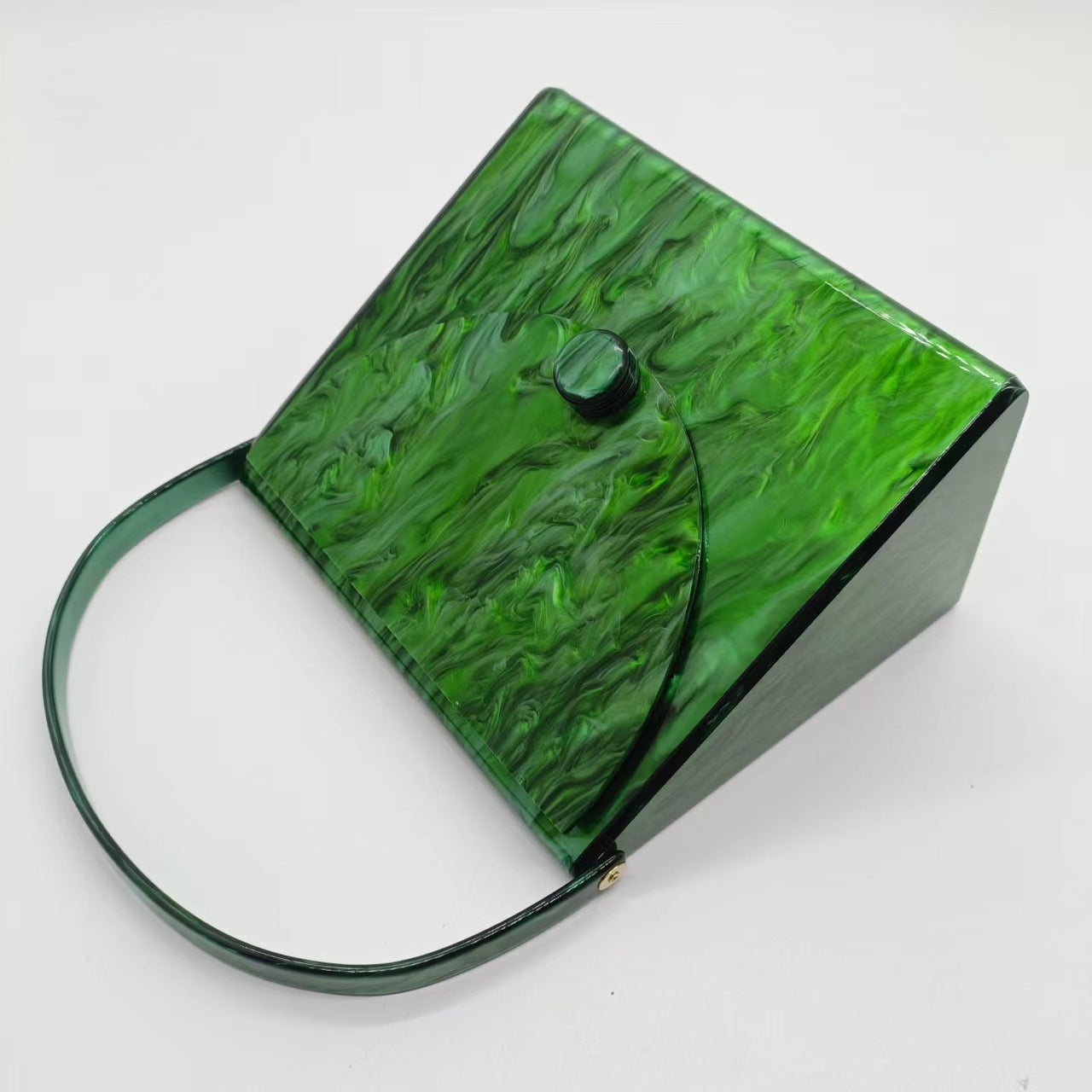 Marbled Acrylic Handbag