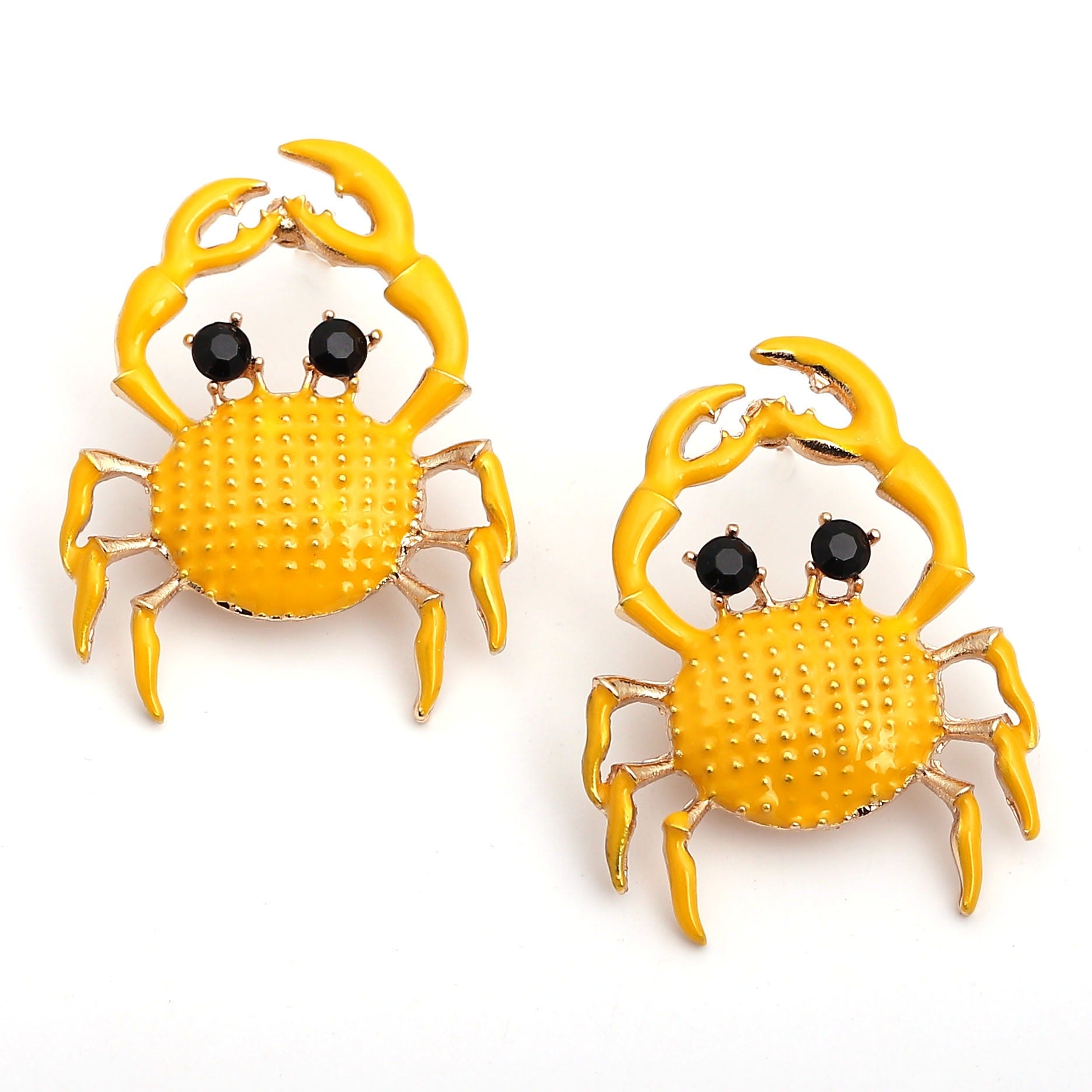 Pre Order:  Cute Little Crab Alloy Earrings