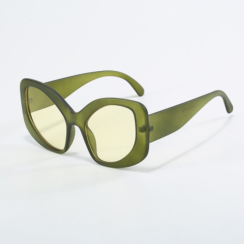 Pre Order:  Large Frame Retro Tint Sunglasses