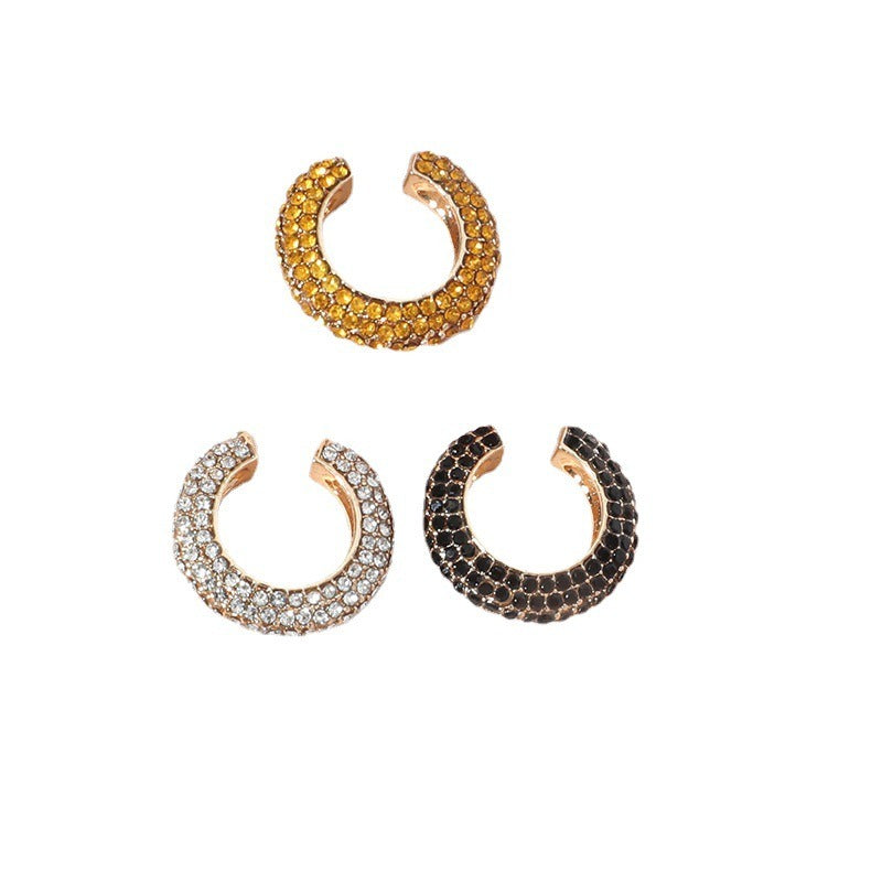 Pre Order:  Rhinestones Encrusted Ear Cuffs