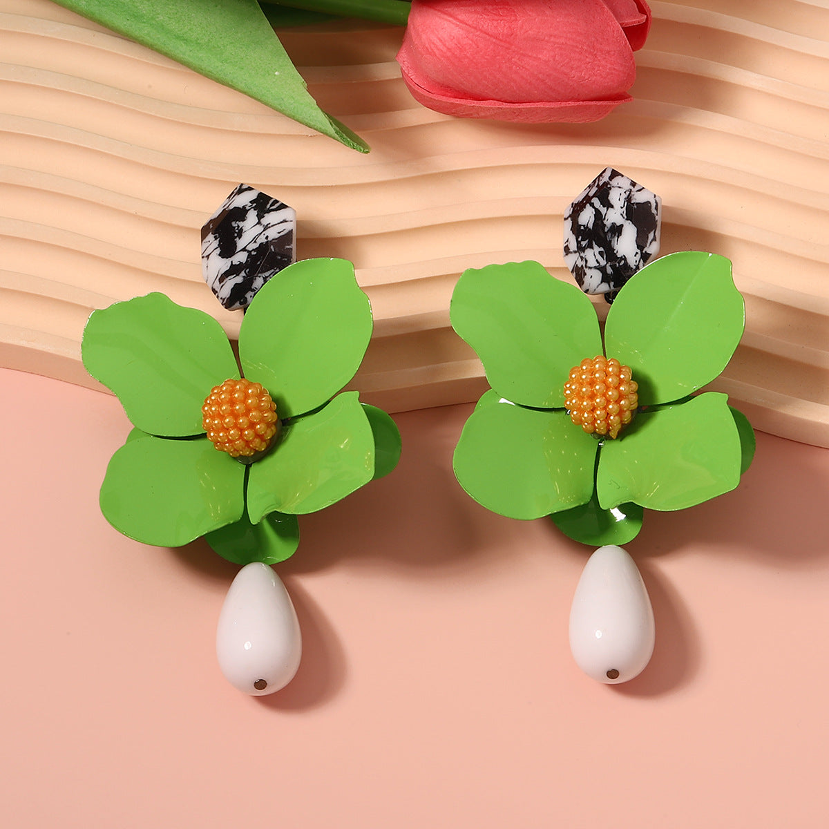 Pre Order:  Bohemian Flowers Dangle Drop Earrings