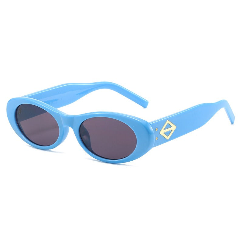 Pre Order:  Retro Small Frame Oval UV400 Sunglasses