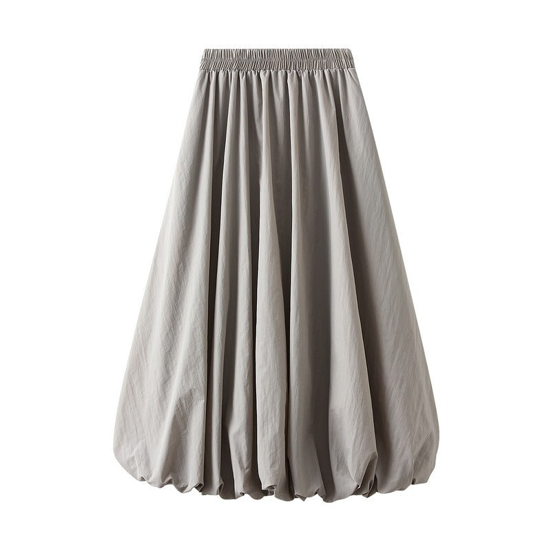 High Waist Lantern Skirt