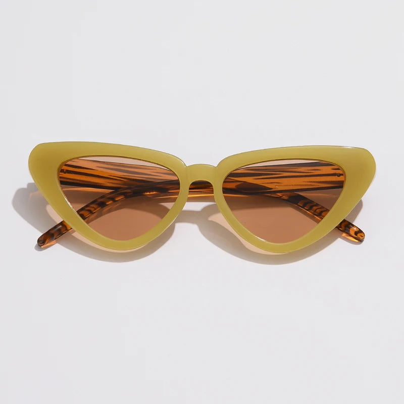 Pre Order:  Retro Candy Colored Cat's Eye Sunglasses