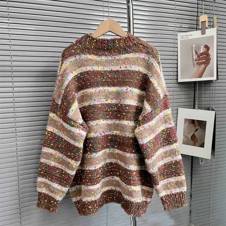 Pre Order:  Confetti Sprinkles Stripes Knit Sweater