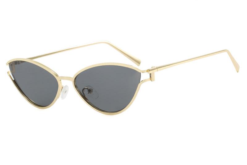 Pre Order:  Cat Eye Hollowed Out Metal Sunglasses