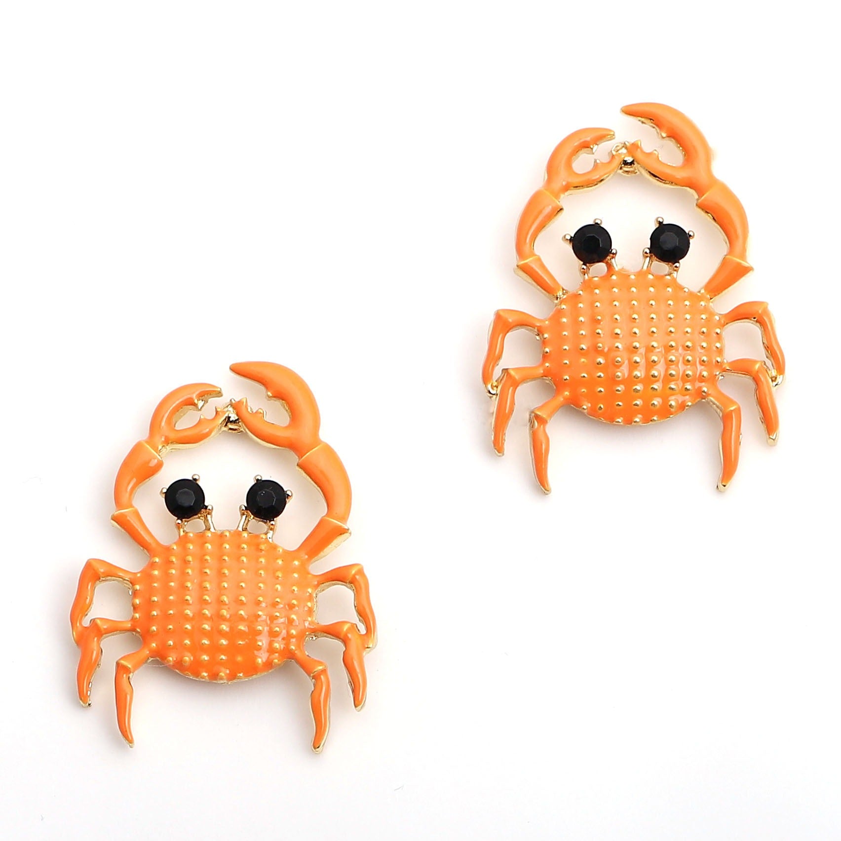 Pre Order:  Cute Little Crab Alloy Earrings