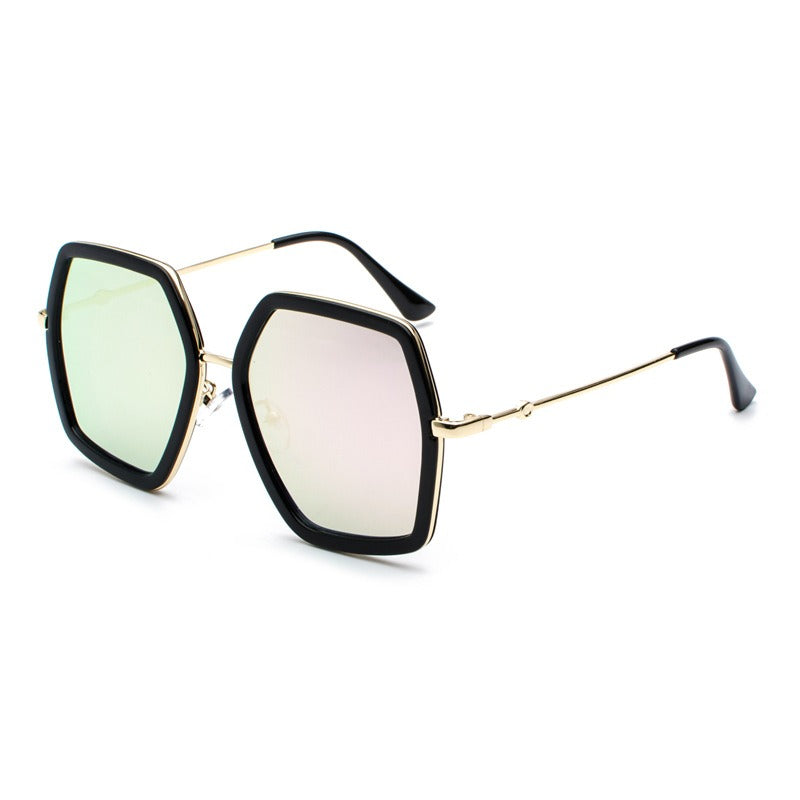 Pre Order:  Metal Large Frame Sunglasses