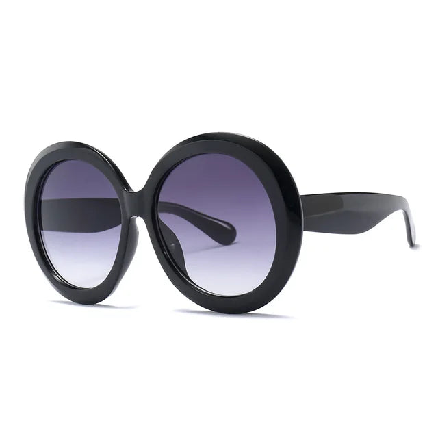 Pre Order:  Oversized Gradient Round Sunglasses