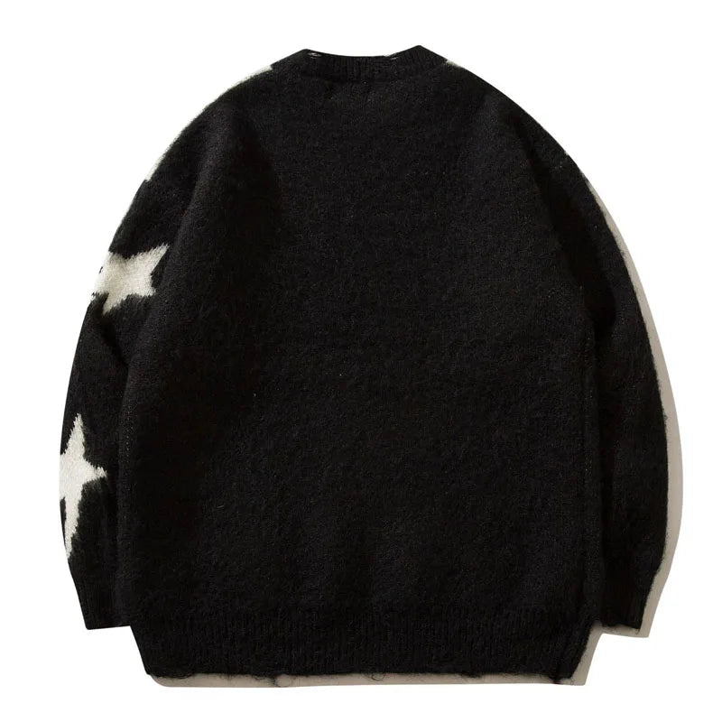 Pre Order:  Starry Oversized Knit Sweater