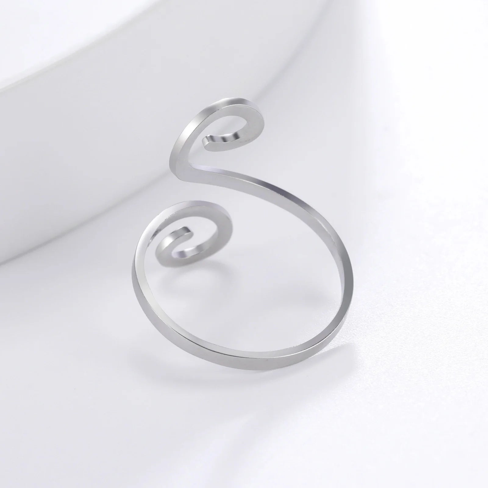 Pre Order:  Double Spiral Adjustable Ring