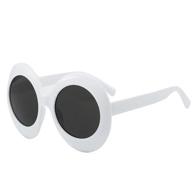 Pre Order: Retro Large Frame Oval Sunglasses