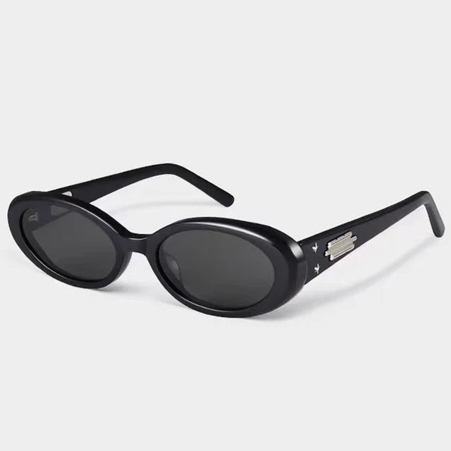 Pre Order:  Retro Oval Panel Sunglasses