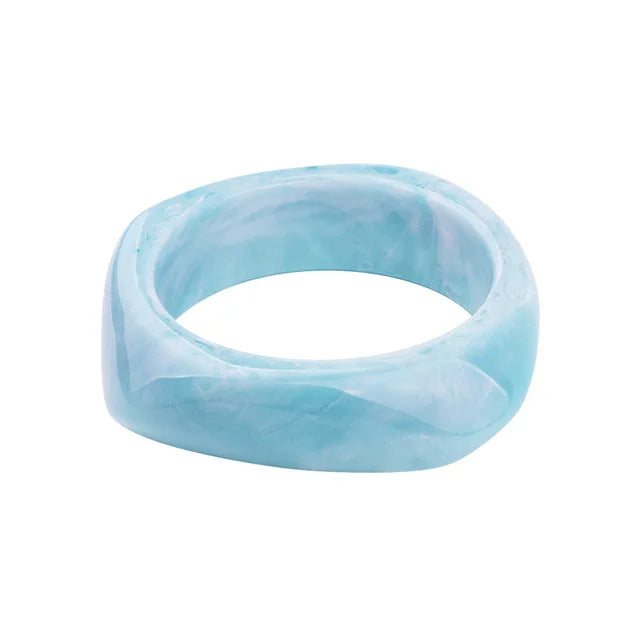 Pre Order:  Marbled Resin Cuff Bracelet