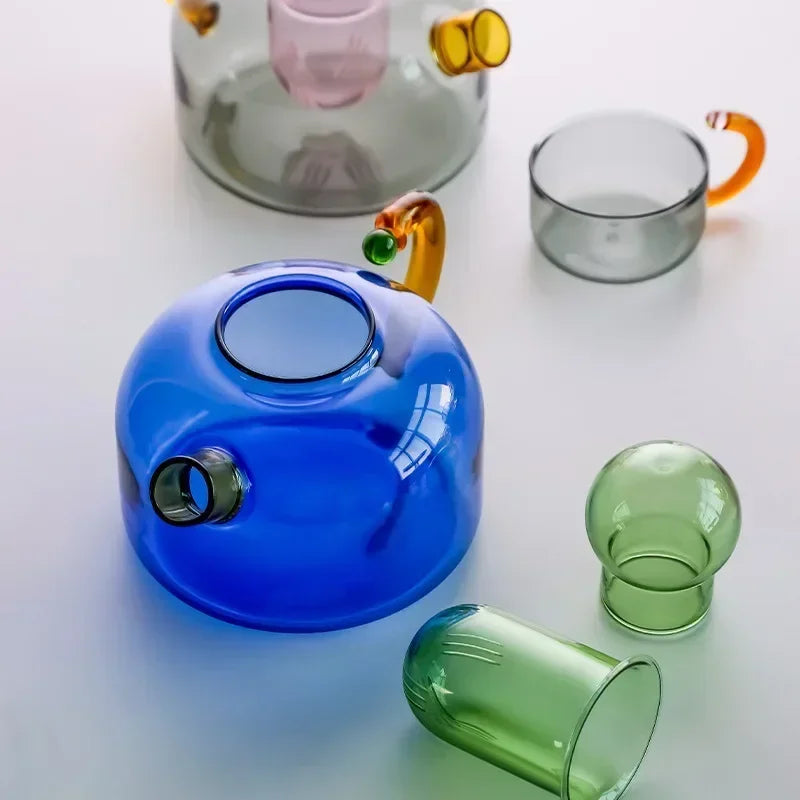 Glass Heat Resistant Cup/Tea Kettle