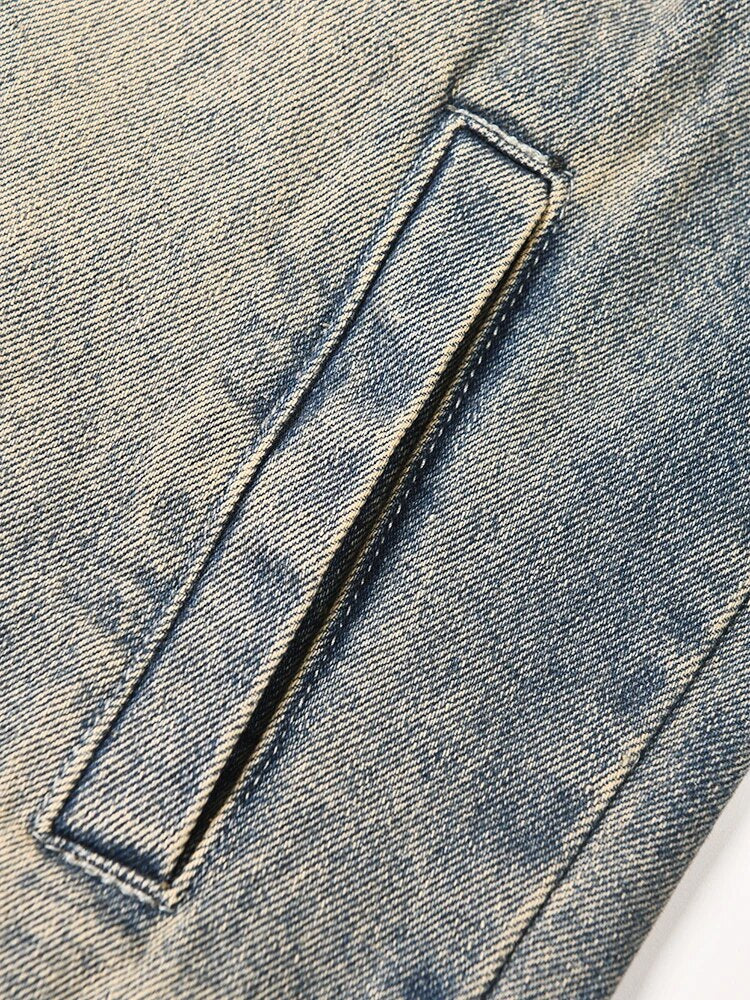 Pre Order:  Shaped Shoulders Denim Jacket