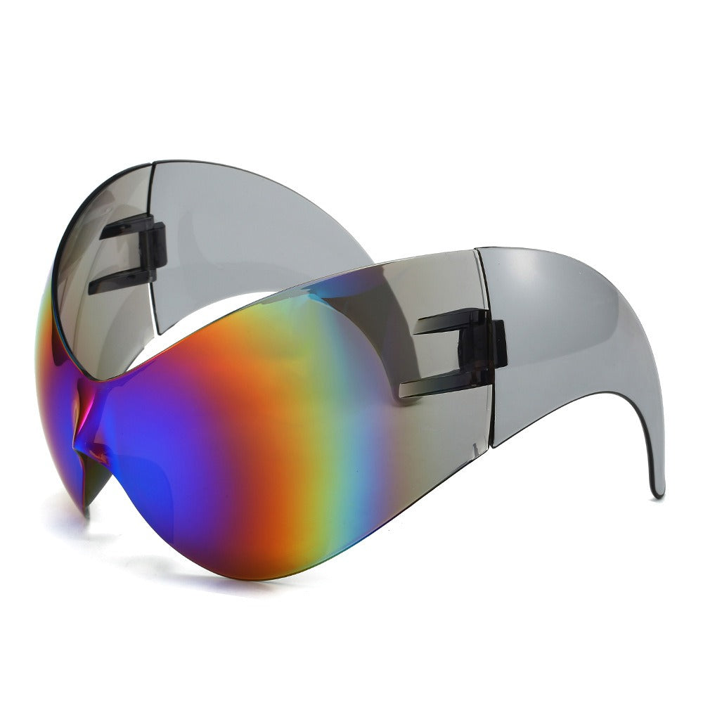 Pre Order:  Contoured Large Frame Sunglasses