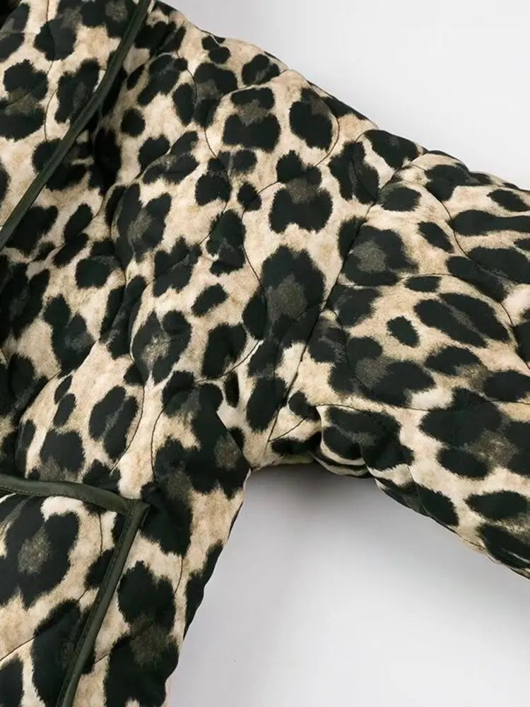 Pre Order:  Leopard Printed Loose Jacket