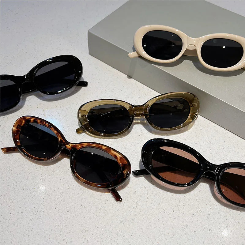 Pre Order:  Retro Oval UV400 Sunglasses