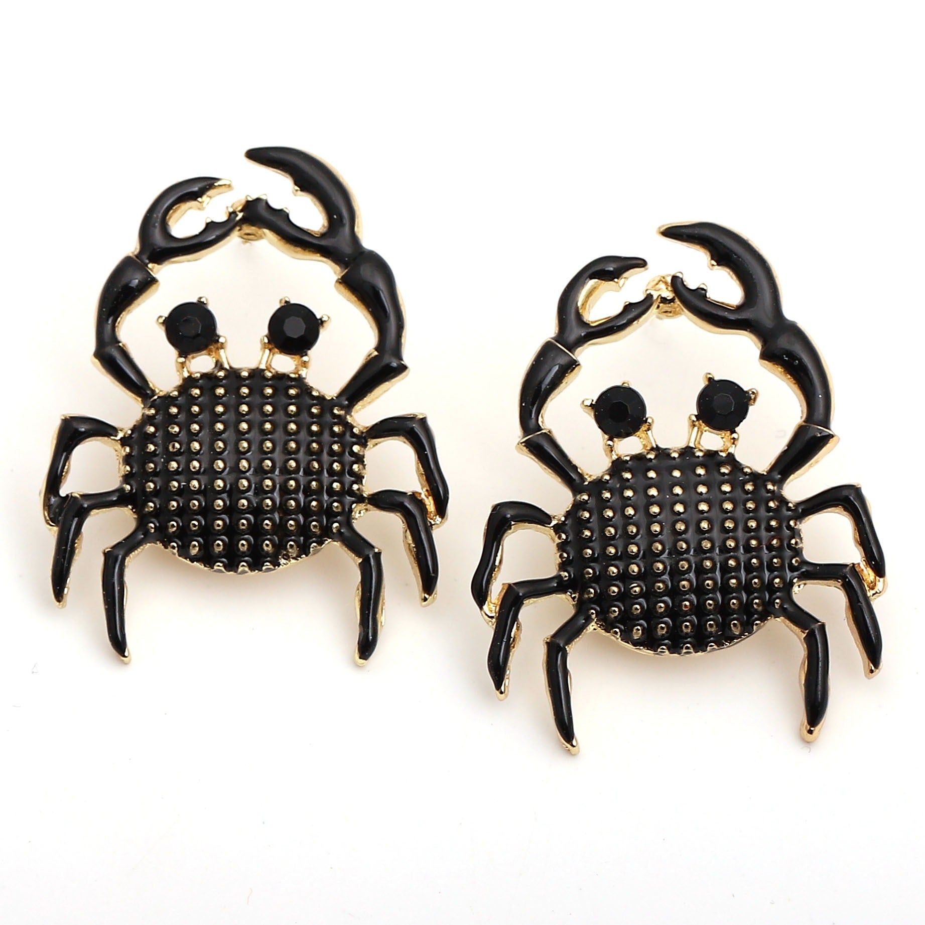 Pre Order:  Cute Little Crab Alloy Earrings