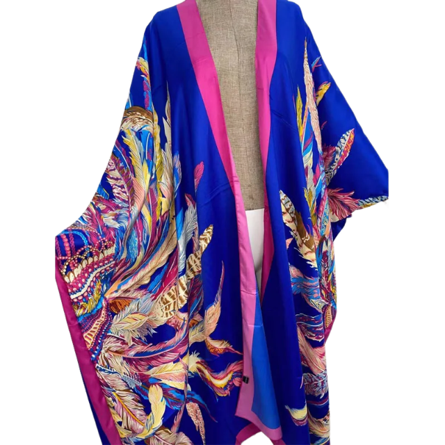 Pre Order: Vibrant Chic Maxi Cardigan - WINI