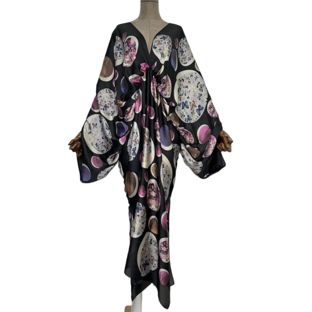 Pre Order: Chic Elegance Kaftan Dress - WINI