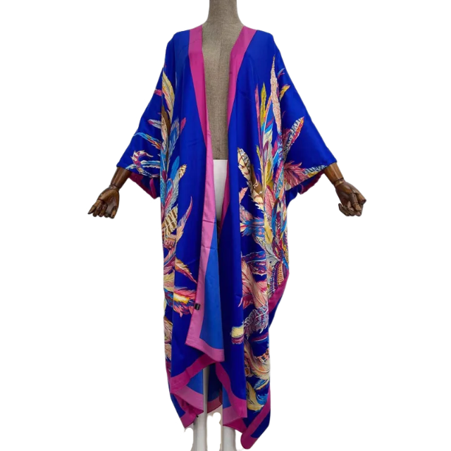 Pre Order: Vibrant Chic Maxi Cardigan - WINI