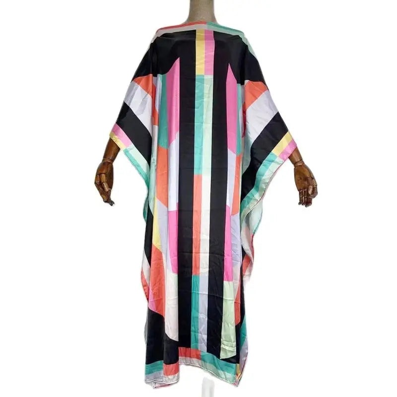 Pre Order: Vibrant  Comfy Kaftan Dress - WINI