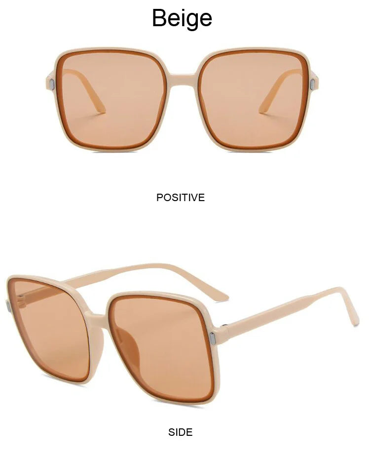 Pre Order:  Square Frame Gradient Sunglasses