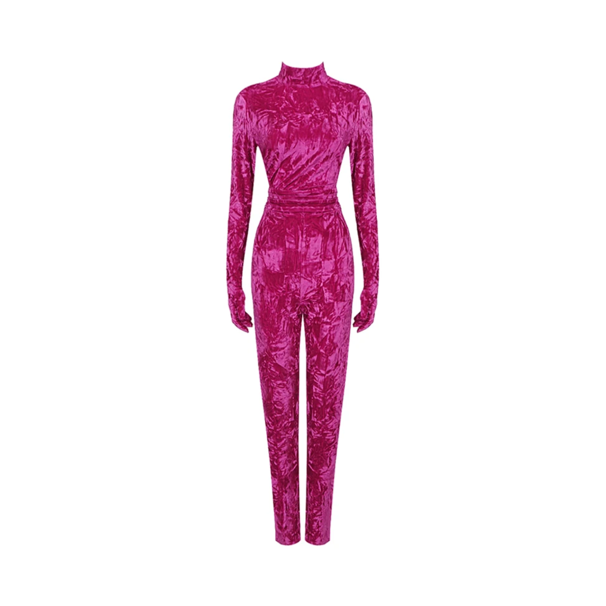 Pre Order:  One-Piece Full Length Gloved Jumpsuit