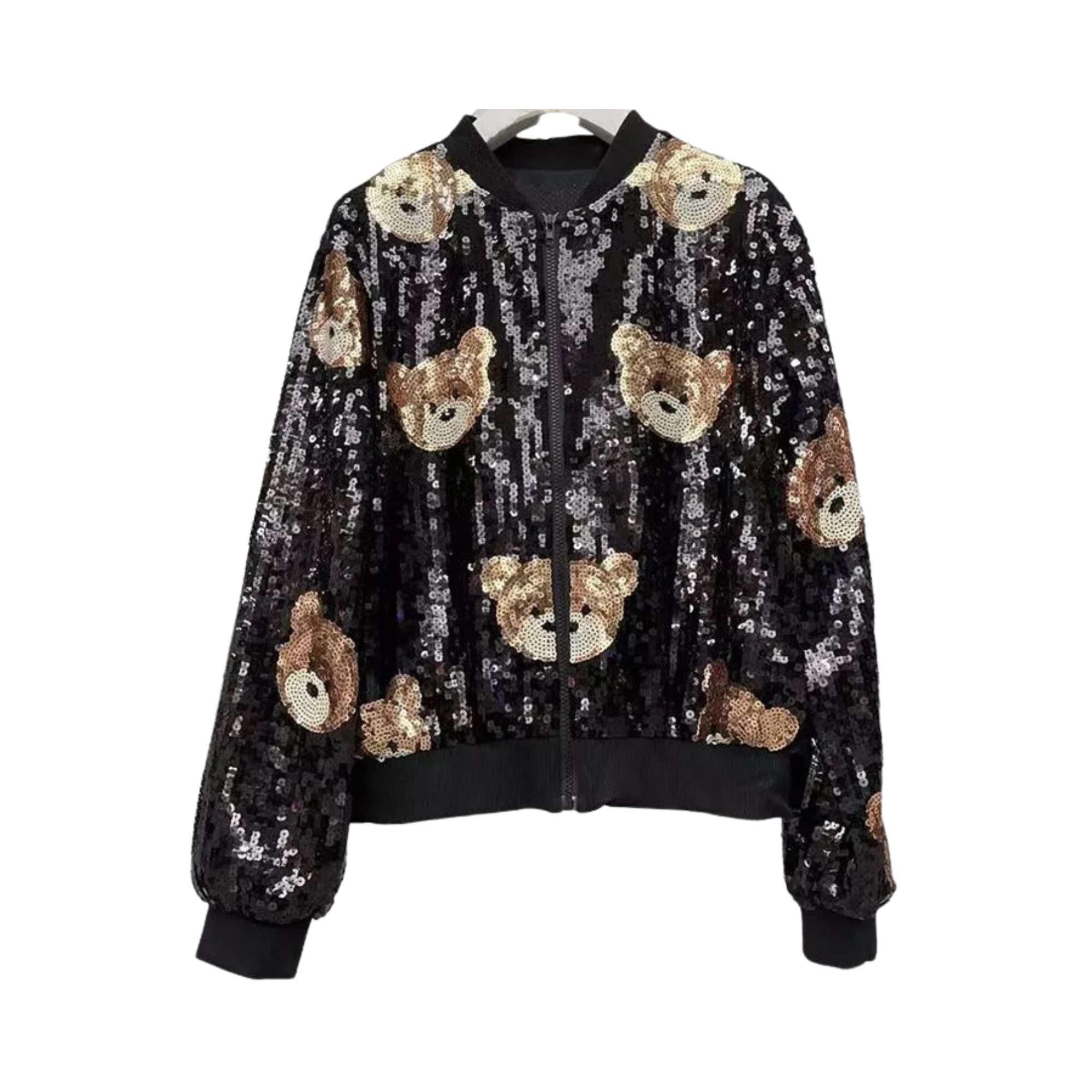 Pre Order:  Teddy Bear Sequined Jacket