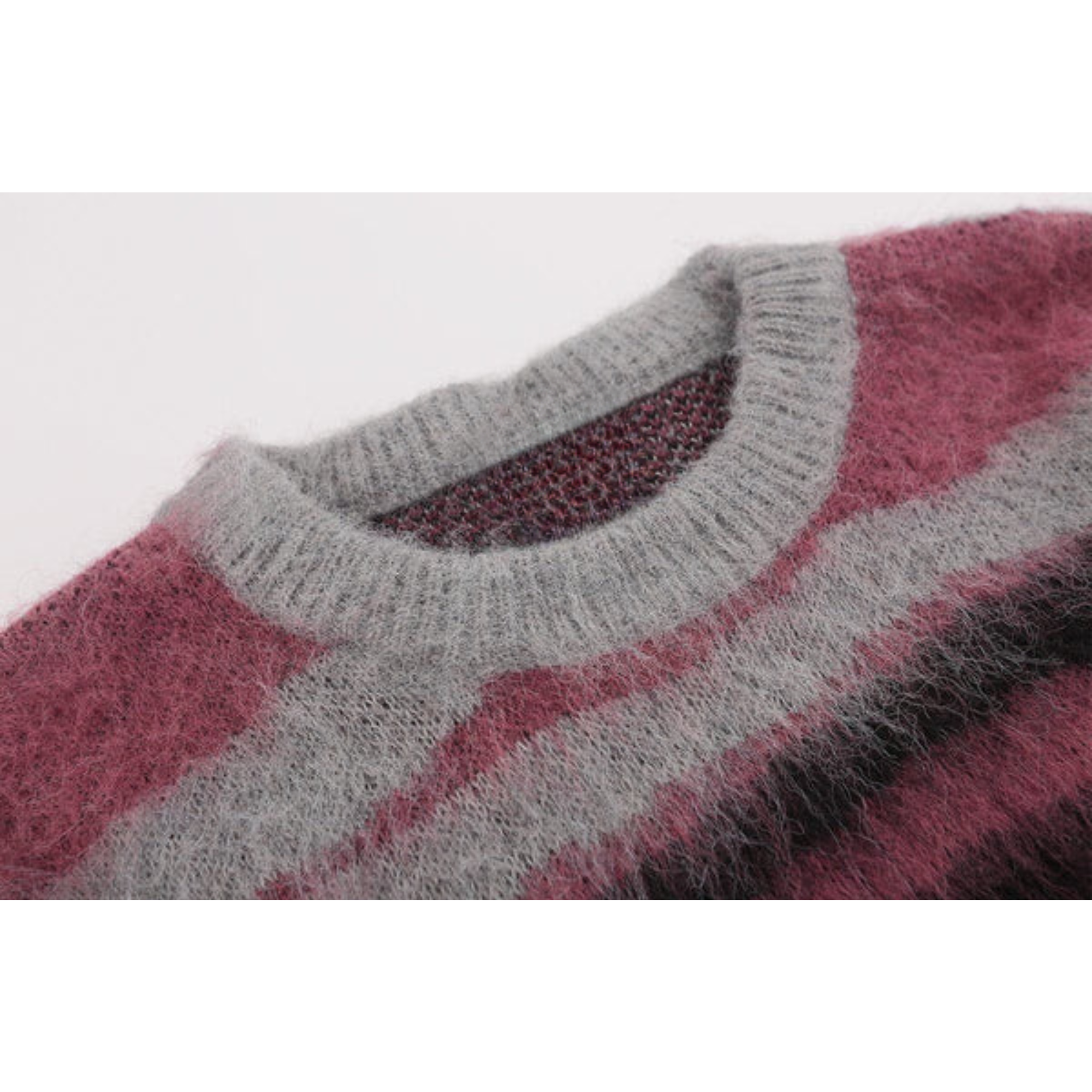 Pre Order:  Color Streak Loose Knit Sweater