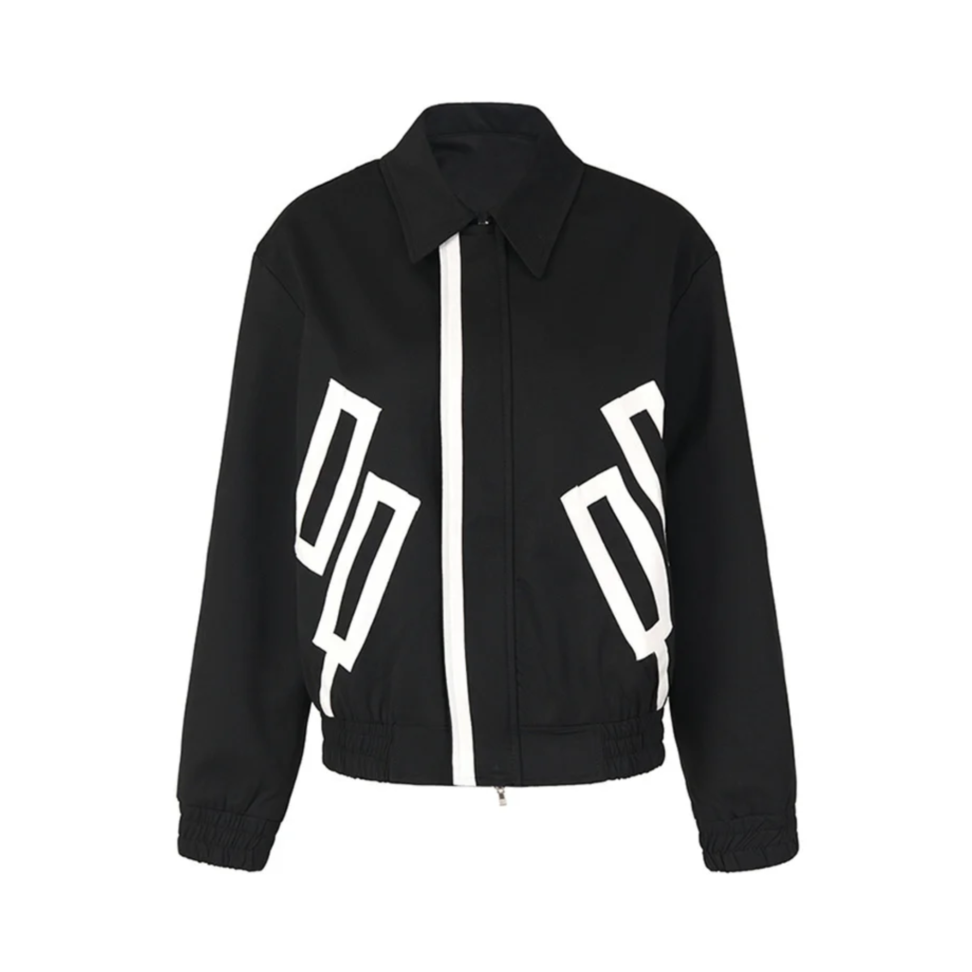 Pre Order:  Contrast Accents Zip-Up Jacket