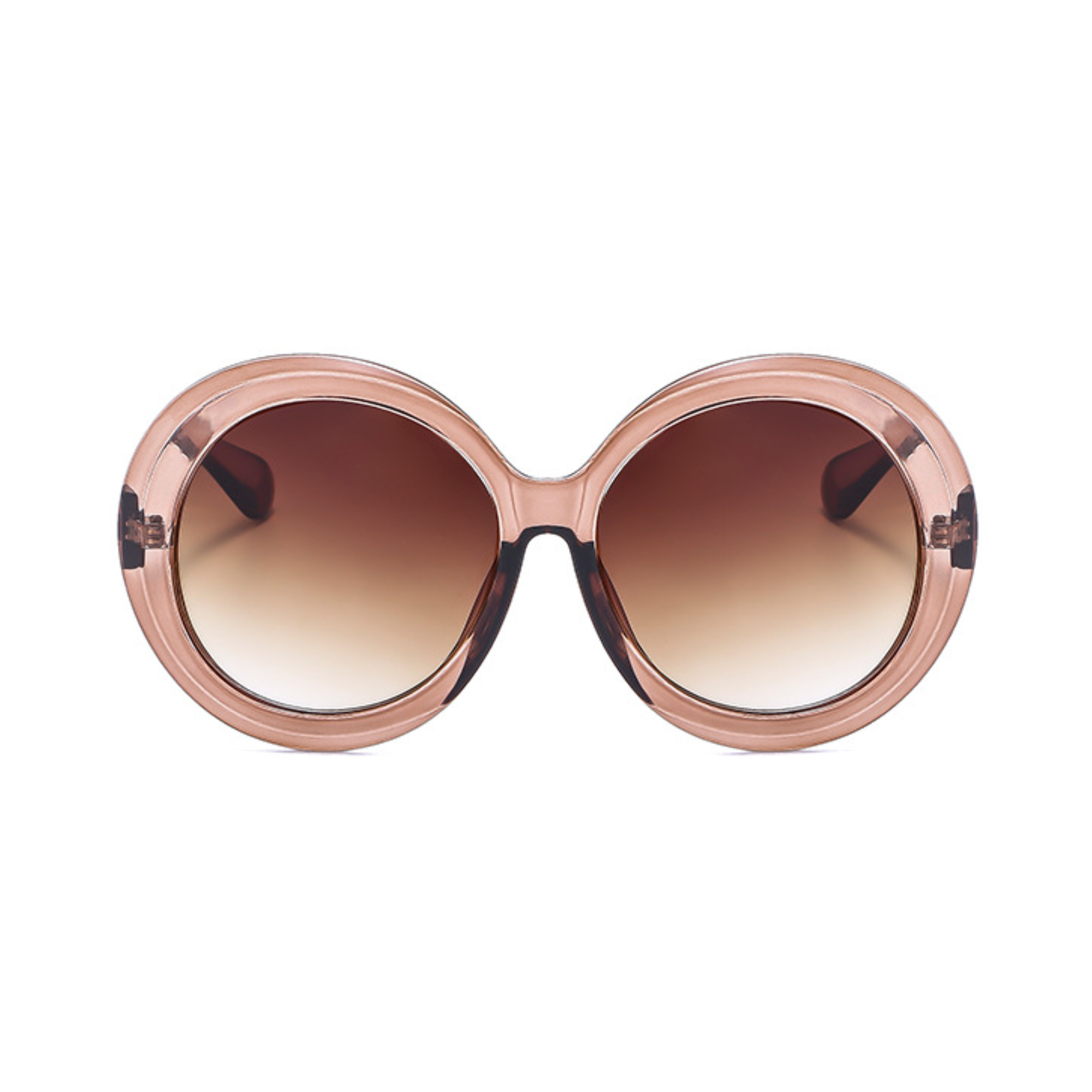 Pre Order:  Oversized Gradient Round Sunglasses