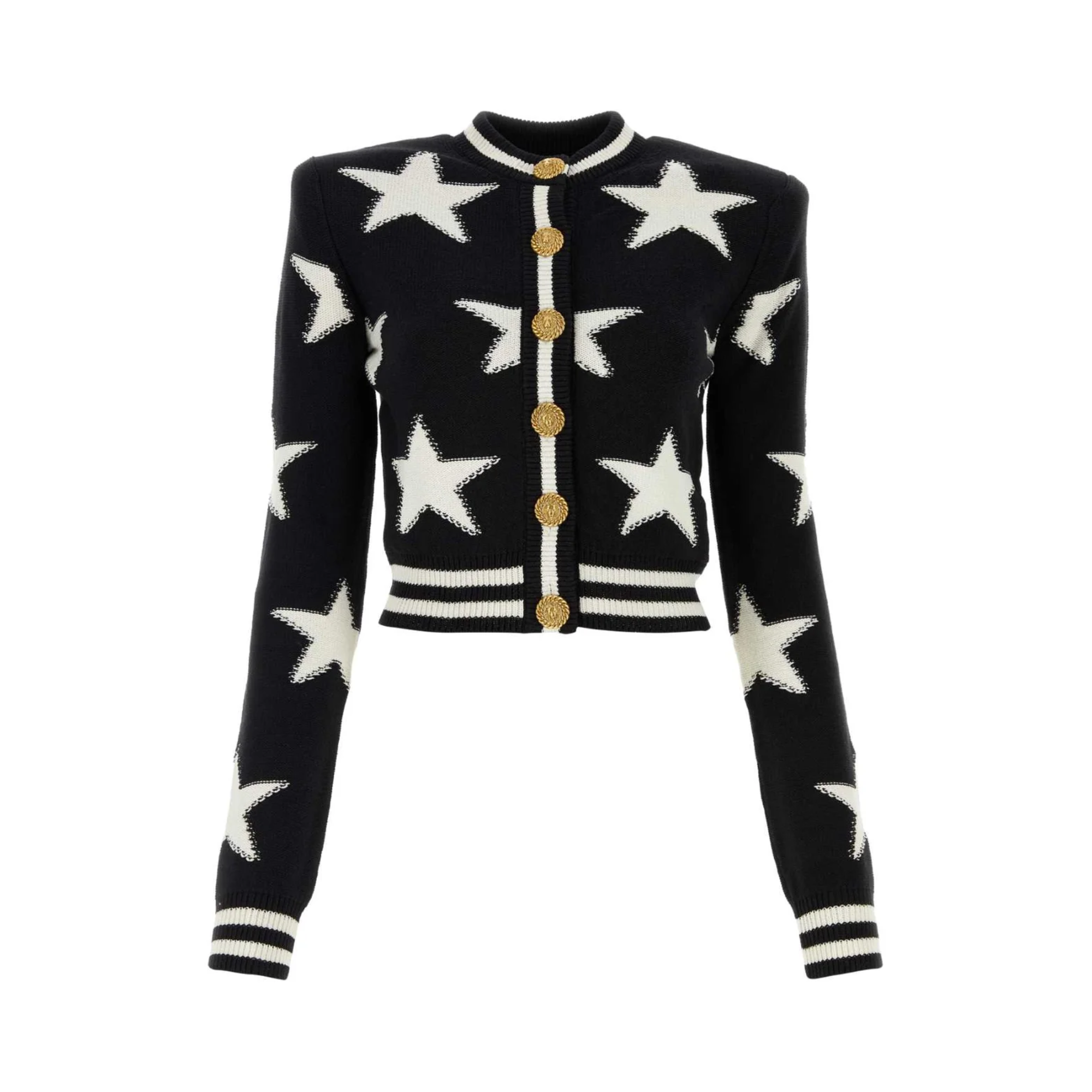 Pre Order:  Stars Stripes Knitted Cardigan