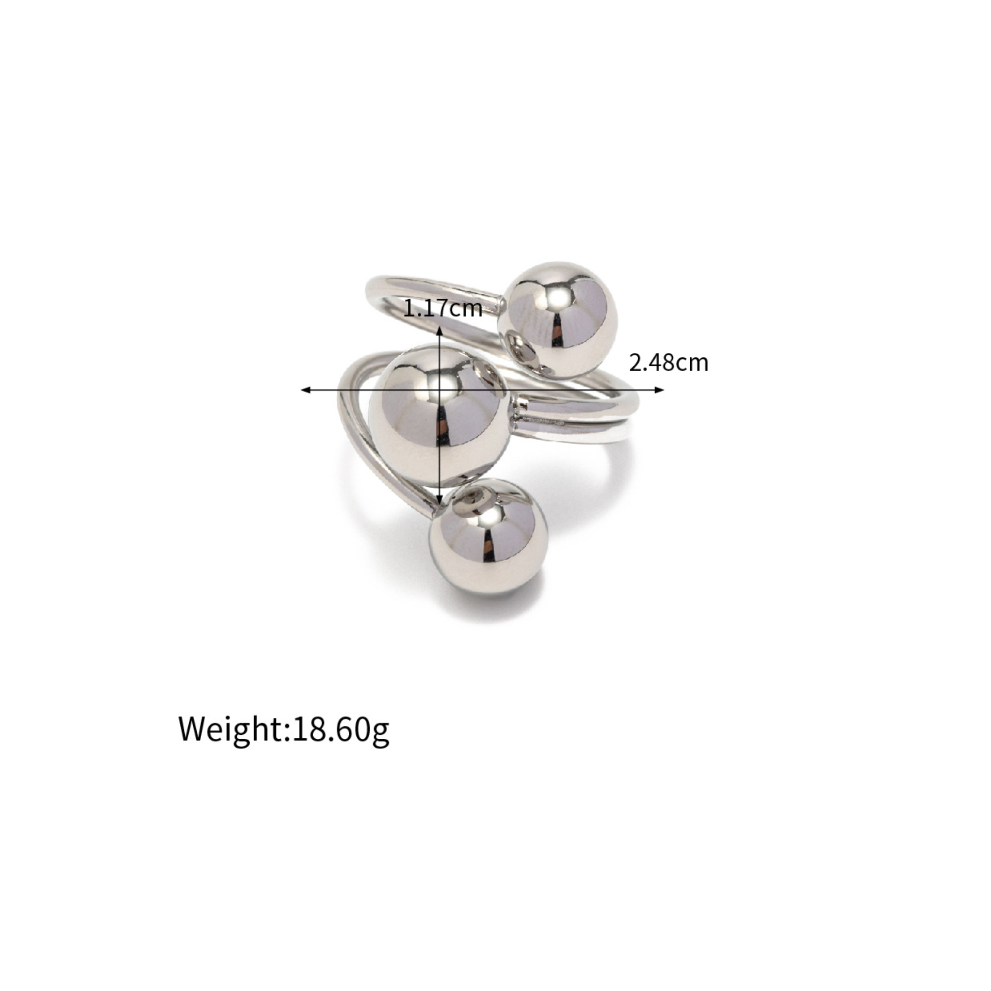 Pre Order:  Chunky Geometric Adjustable Rings