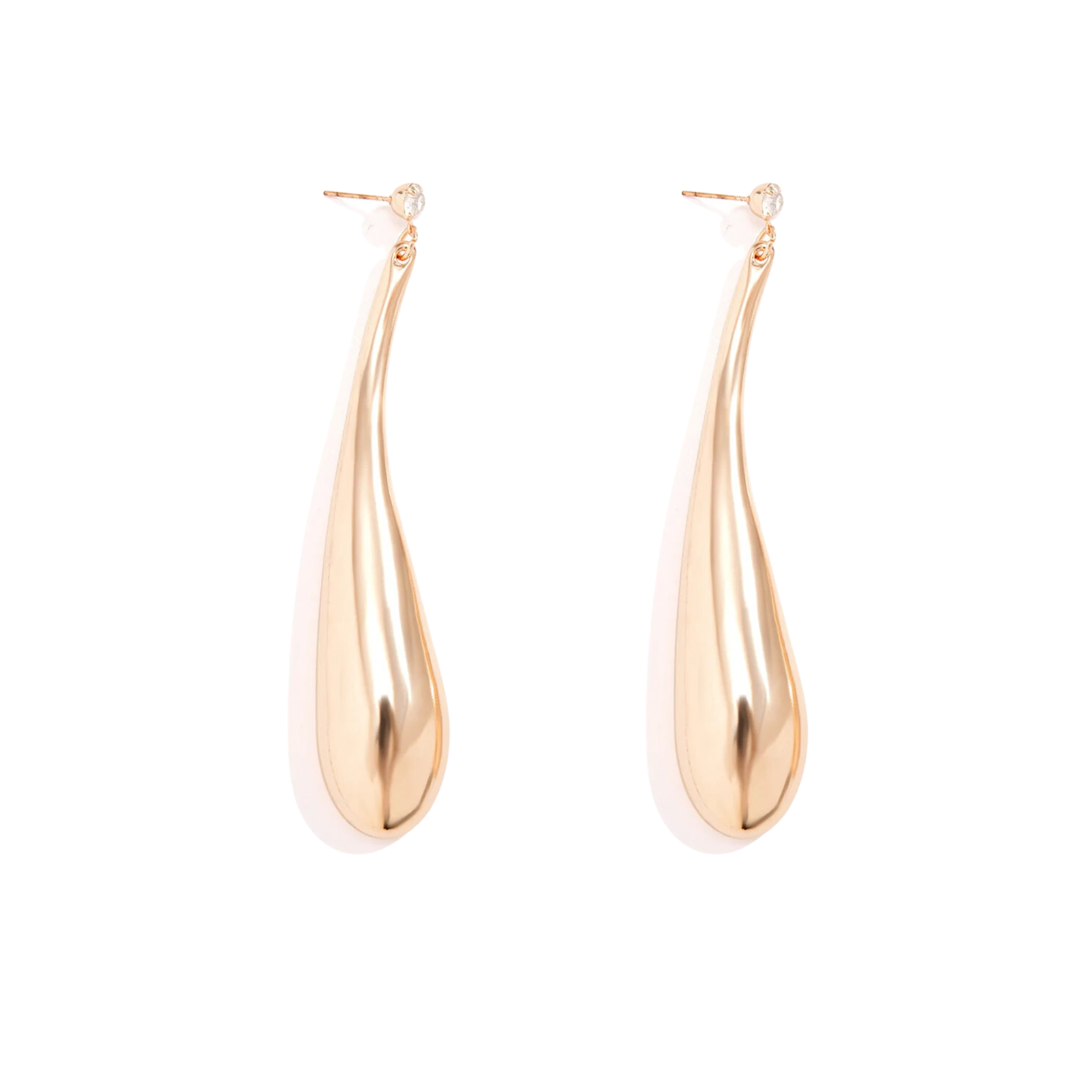 Pre Order:  Oversized Teardrop Earrings - Necklace