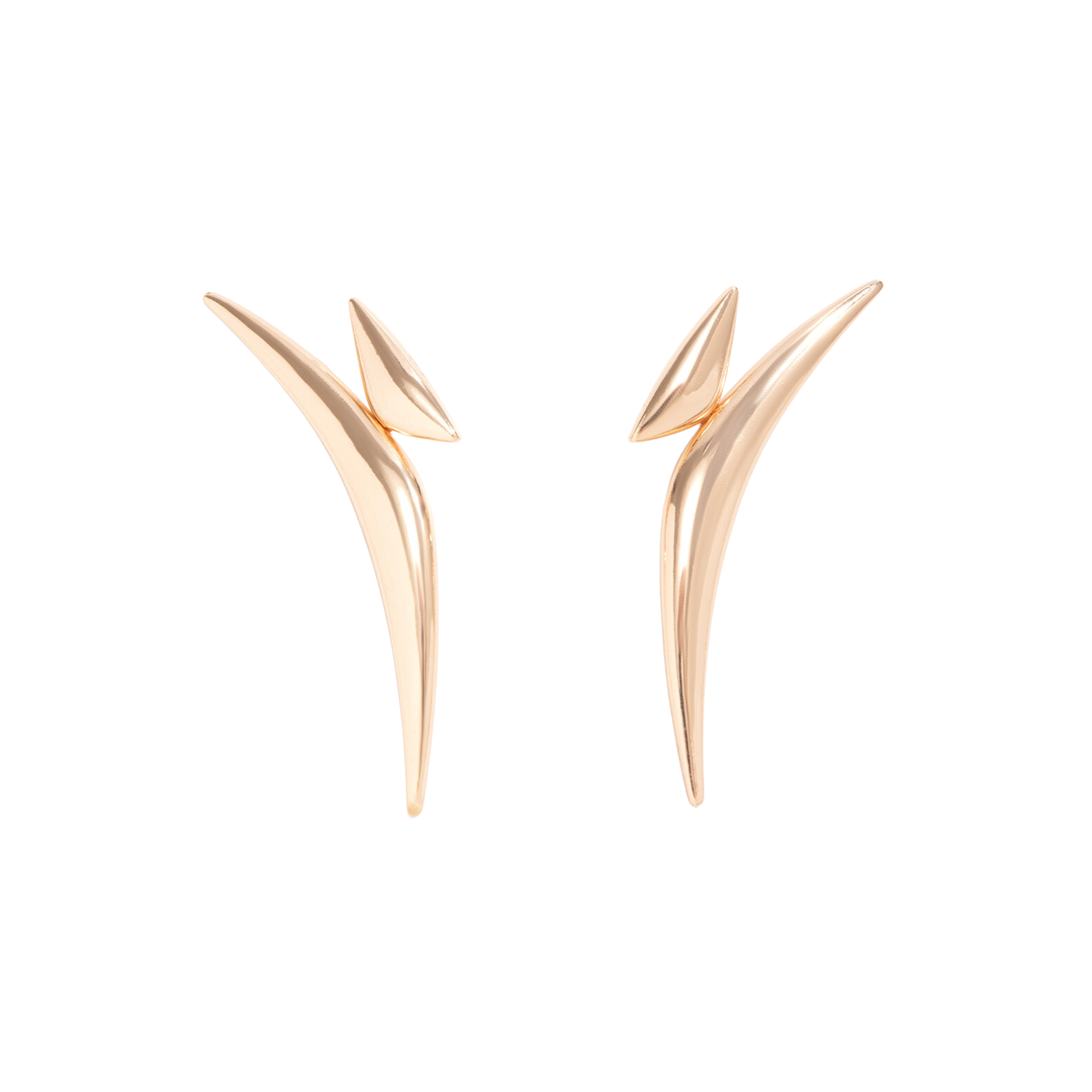 Pre Order:  Minimalist Geometric Long Curve Earrings